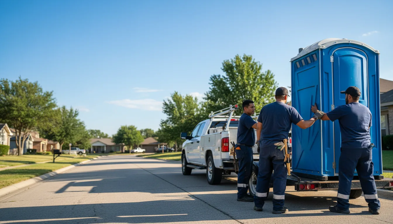Portable Toilet Rental in Castor, LA near me